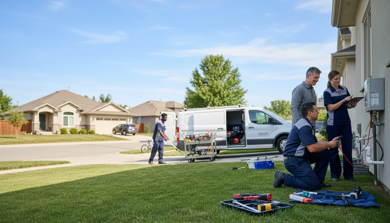Tankless water heater service in Dermott, AR